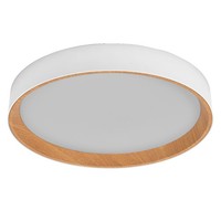 Led Deckenleuchte Metall Weiß Osram 3000K Click-Dim Ø49Cm Deckenlampe Esszimmer