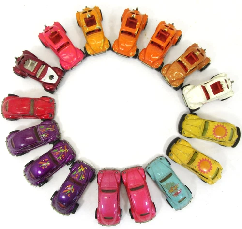 Hot Wheels Volkswagen Beetle Bug Lot 1983 1988 & 2 Zee Toys Vintage Diecast Cars