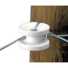 Dare Products 1388-10 White Polyethylene Donut Style Round Corner Insulator