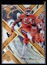 2017 Donruss Elite Football Orange /25 Carlos Watkins Texans 140 RC