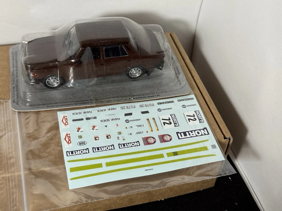 WARTBURG 353 #72 H.HARTIKAINEN-M.PARIANNE 1000 LAKES RALLY 1975 1:43 - Immagine 3 di 4