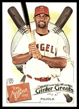 Albert Pujols 2019 Topps Allen & Ginter #GG-32 Los Angeles Angels SEE SCAN!