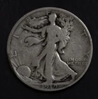 1919  Walking Liberty Half Dollar VG  90% Silver   Lot 3278