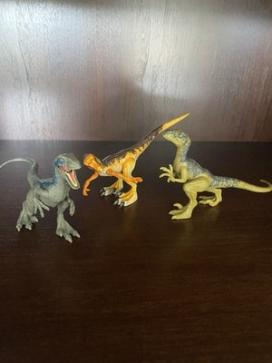 Lot of 3 Jurassic World Lost World Park Legacy Collection Velociraptors - Mattel