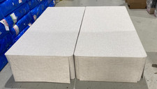 HYPNOS Super King Divan hideaway 180x200cm 6FT in Brooklyn Shell RRP £1962