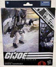 GI Joe Classified  93 Cobra SNOW SERPENT Hasbro Action Figure some box damage
