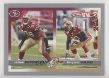 2005 Topps Total Silver Julian Peterson Bryant Young #61 HOF 0r5