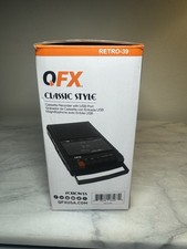 RETRO-39 Portable Shoebox Cassette Tape Recorder – USB to Cassette Recording