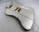 MJT Official Custom Vintage Aged Nitro Guitar Body Mark Jenny VTF Sparkle Flake