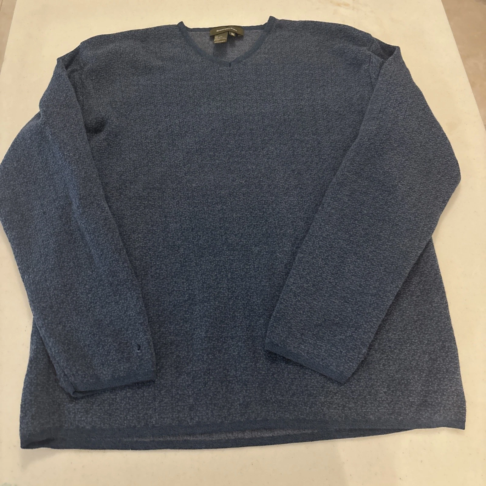 Ermenegildo Zegna Long Sleeve Wool Blend Short Size Medium Multiple Small Holes
Opens in a new windo