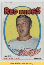 1971-72 Topps Alex Delvecchio #37 HOF READ z9k