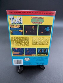 Nintendo NES Toki CIB Very Good Condition Collectors Quality Beautiful 