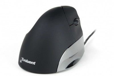 Evoluent Vertical Mouse Standard VMS (Right Hand), Schwarz