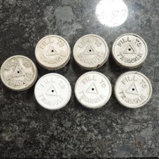 Vintage 6 Volt Battery Caps 1940 1950's Chevrolet Ford MoPar Hot Rod / Rat Rod