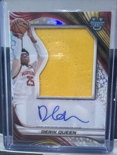 2024 Bowman Best University Basketball Jumbo Patch Auto Derik Queen