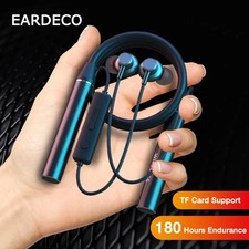 Wireless Bluetooth Neckband Headphones Mic Headset Stereo Earbuds Earphone