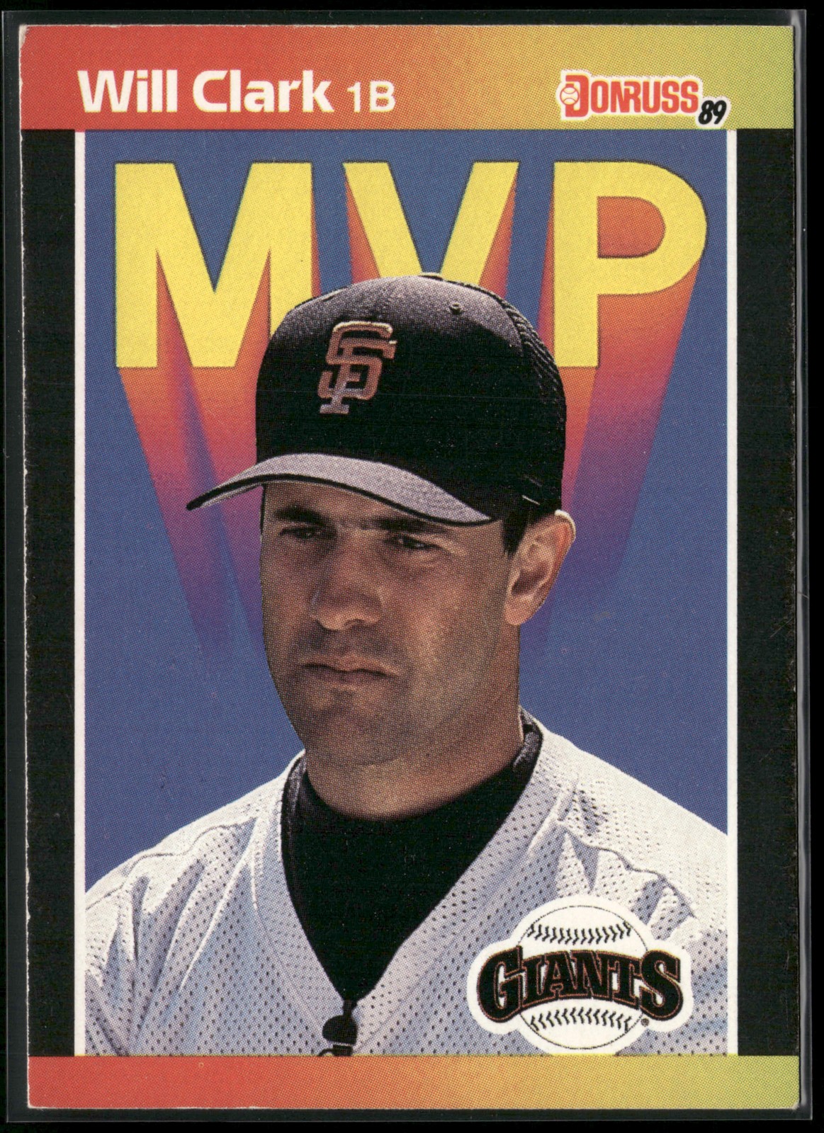 1989 Donruss #BC-22 Will Clark Bonus MVP's