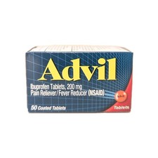 Advil Ibuprofen Tablets 200 Mg 50 Coated Tablets