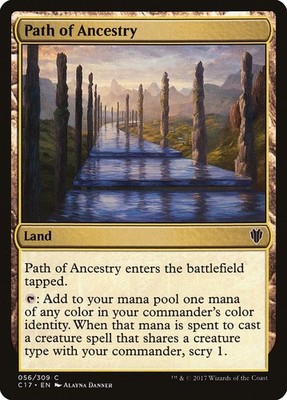 MTG Magic the Gathering Path of Ancestry (56/332) Commander 2017 LP
