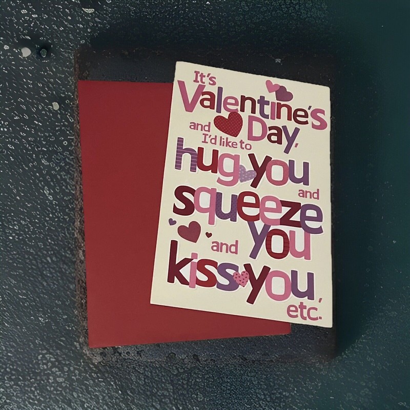 New Valentine’s Card With Love By Carlton Cards
