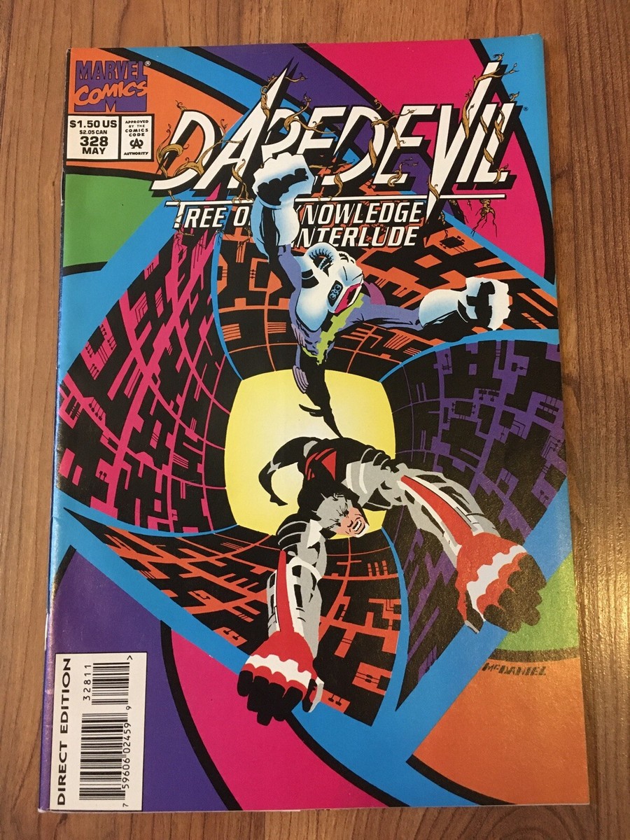 Daredevil (1964 series) #328 NM Spiderman Masterprints Cards