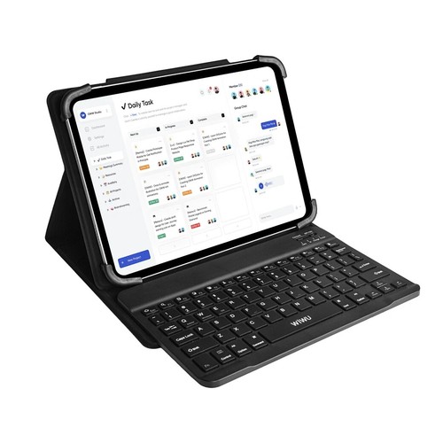 Universal Keyboard Case (English) W-UK001BLK9 9 inch-11 inch - Picture 3 of 8