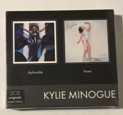SEALED Kylie Minogue Fever +Aphrodite 2x Cd Ltd Edition French Box Set Rare 2012
