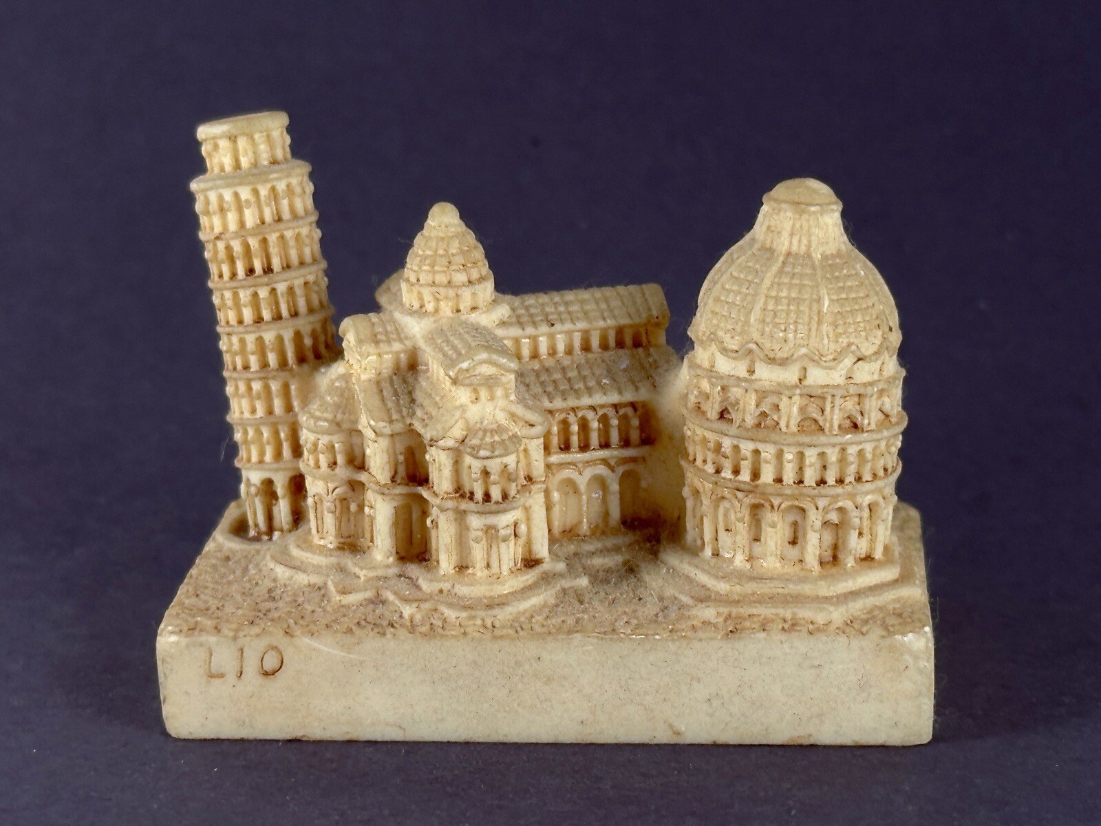 ITALY TOSCANA PIAZZA DEI MIRACOLI PISA 1174 SOUVENIR BUILDING PAPERWEIGHT Resin