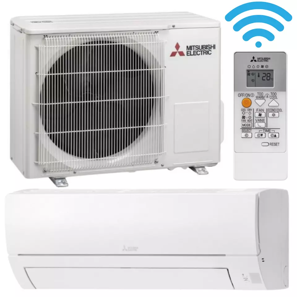 Mitsubishi Klimaanlage MSZ-HR25VF 2,5 kW Klimagerät Wandgerät 9000 BTU R32 - Bild 2 von 4