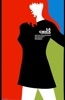 8630.La chica.hungarian film.woman with red hair.POSTER.movie decor graphic art