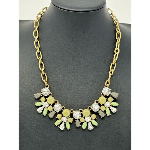 J Crew Gold Tone Statement Necklace