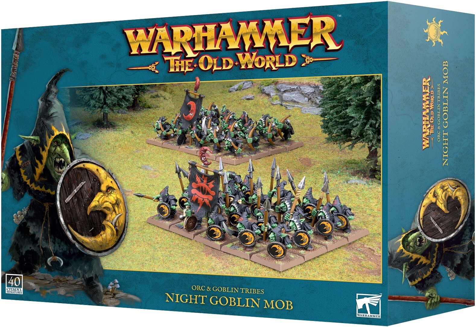NIGHT GOBLIN MOB set di miniature ORC & GOBLIN TRIBES warhammer THE OLD WORLD