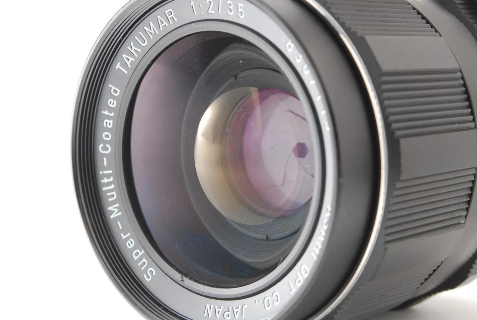 【N COMO NUEVO+++ Sin amarillos】 Lente gran angular PENTAX Super Takumar 35 mm f/2 M42 Foto 3 de 4