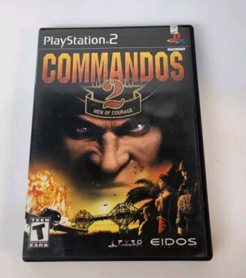 Commandos 2 Men Of Courage PS2 Playstation 2 Game Complete