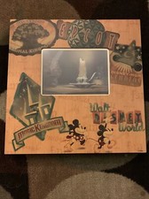 Rare Handmade Disney Scrapbook With Stamps, Postcards, Lithographs, Etc.