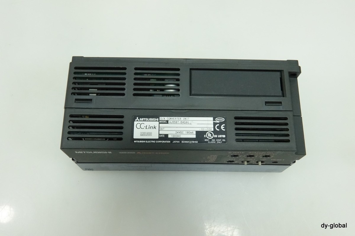 NNB MITSUBISHI AJ65BT-64DAV D/A CONVERTER UNIT CC-Link PLC-I-720=7C32