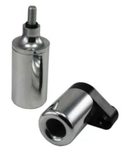 Open Box BikeTek Polished Aluminum Frame Sliders for Kawasaki ZX6R/RR 2007-2008