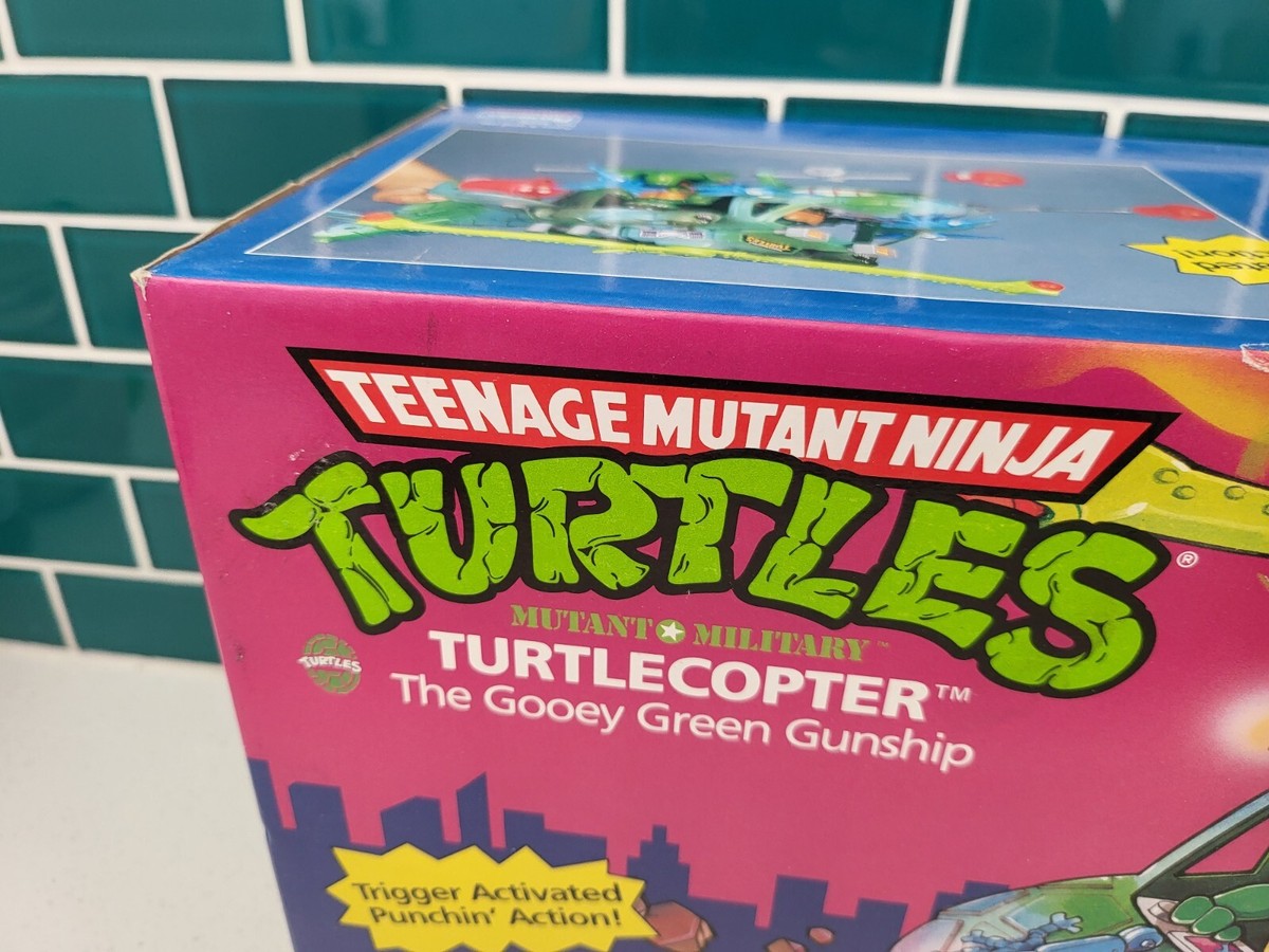 TMNT Turtlecopter (Sealed) 1990 Playmates Teenage Mutant Ninja