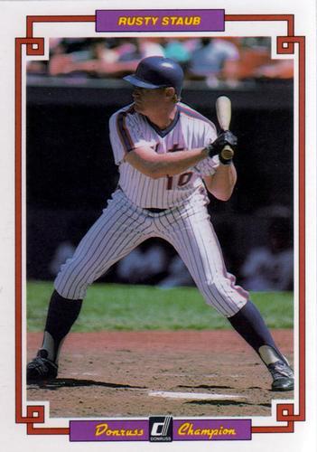 1984 Donruss Champions #28 Rusty Staub