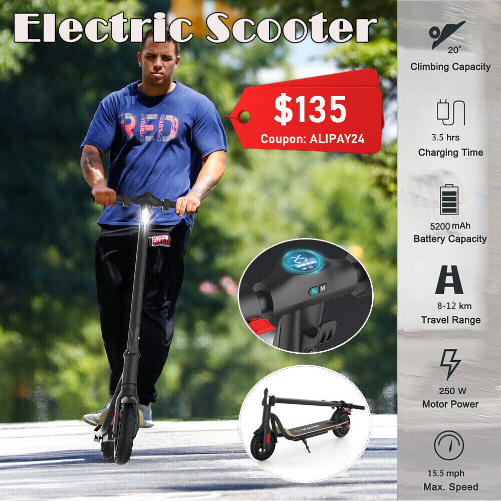 🛴Electric Scooter Adult 36V Long Range Folding E-Scooter Safe Urban Commuter
