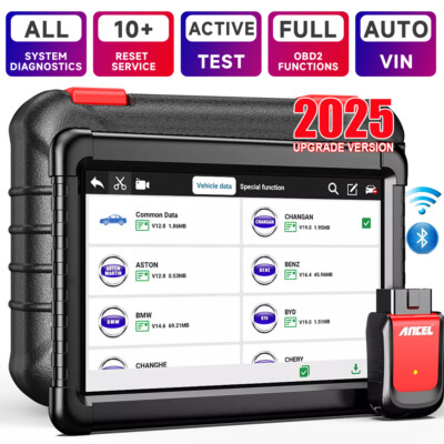  2025 Ancel X6 KFZ OBD2 Diagnosegerät Bidirektional Alle System ABS SRS EPB DPF