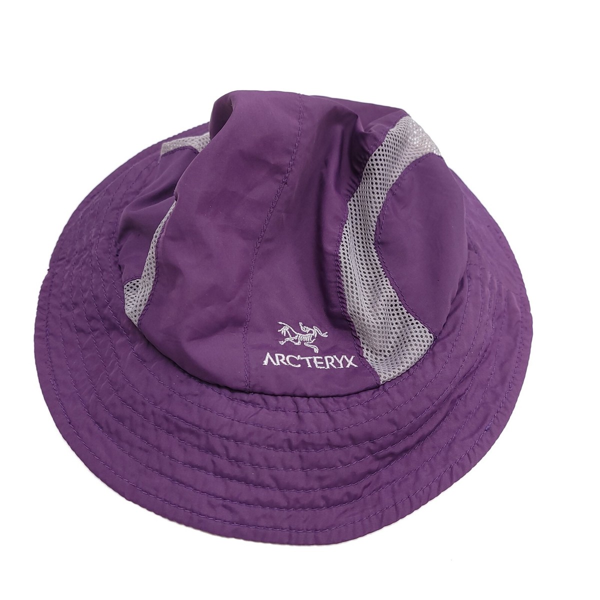 Arc'teryx Micro Wicking Bucket Hat Purple Vented One Size No