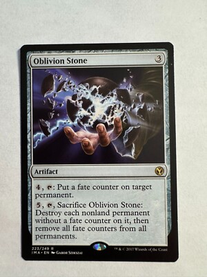 Oblivion Stone Iconic Masters MTG Magic LP