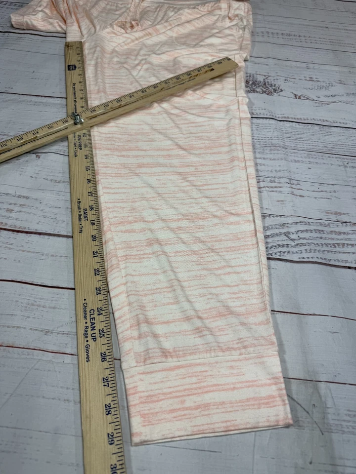 Pantalones de pijama Alfani Intimates melocotón ropa de dormir cordón suave elástico talla 2XL NUEVO CON ETIQUETAS Foto 4 de 4