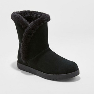 wide width suede boots