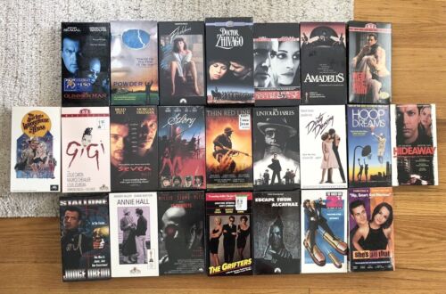 NEW Vintage SEALED VHS Lot FLASHDANCE DIRTY DANCING HOOP DREAMS 80s 90s TAPES - Picture 2 of 4