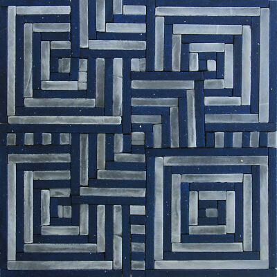 Continuous Wallpaper Pattern Marble Mosaic