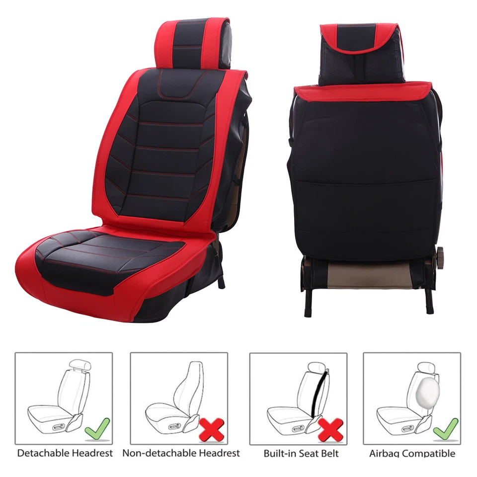 Juego completo de funda de asiento de coche para Ford Focus RS ST cojín delantero trasero 2 asientos / 5 asientos Foto 4 de 4