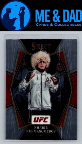 Khabib Nurmagomedov [Tri Color] #145 2022 Panini Select UFC card