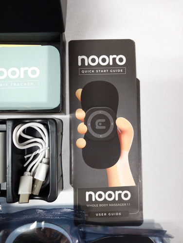 Nooro Whole Body Massager V1.1 Starter Kit +3 Bonus Sticky Pads NEW - Picture 3 of 4
